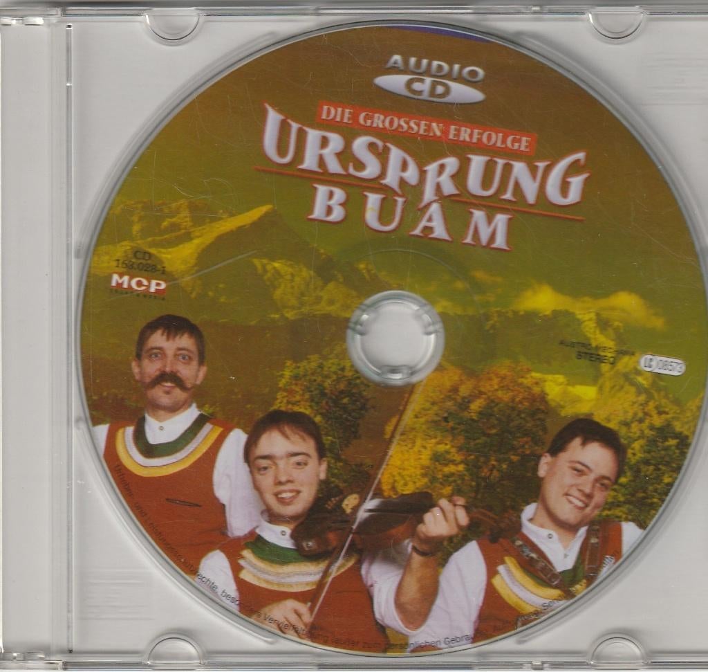 Ursprung Buam single, Ophalen of Verzenden, Zo goed als nieuw