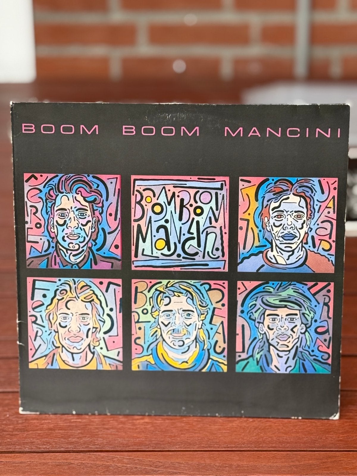 LP Boom Boom Mancini - S/T 1989 (Golden Earring related), Cd's en Dvd's, Vinyl | Rock, Ophalen of Verzenden, Gebruikt, 12 inch