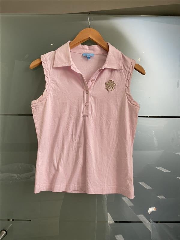 Escada Polo zonder mouw, Escada, Ophalen of Verzenden, Zo goed als nieuw, Roze