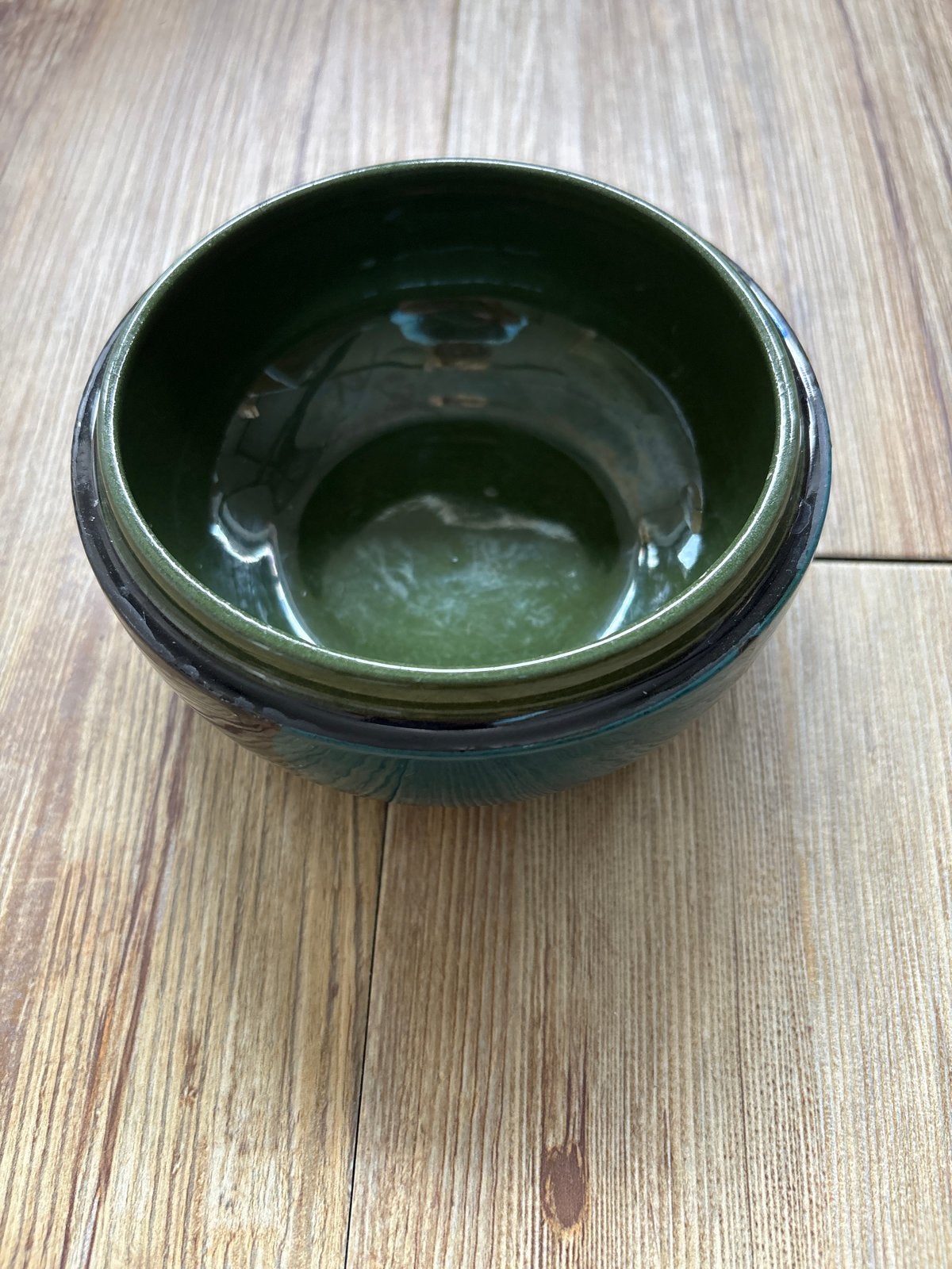 Vintage Gouda Holland Ivor Aardewerk Potje, Antiek en Kunst, Antiek | Porselein, Ophalen of Verzenden