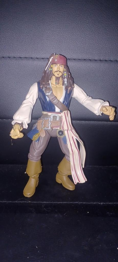 Pop van Jack Sparrow - Pirates of the Caribbean actiefiguur, Verzamelen, Poppetjes en Figuurtjes, Gebruikt, Ophalen of Verzenden