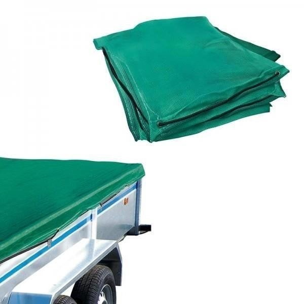 Aanhangernet Fijnmazig 1,60X2,50M Met Elastisch Koord, Auto diversen, Ophalen of Verzenden