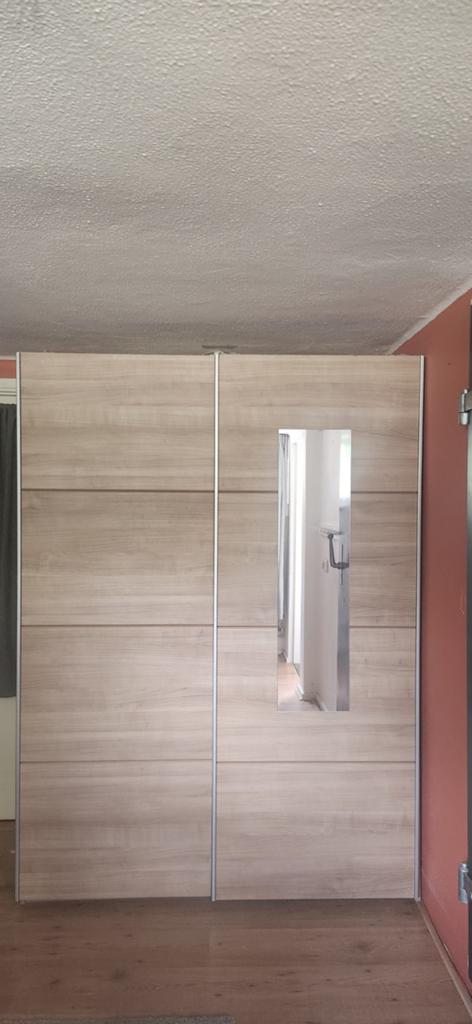 Hang-legkast 1.50 breed 61 diep 2.05 hoog, Huis en Inrichting, Kasten | Kledingkasten, Ophalen, Gebruikt, 200 cm of meer, Met plank(en)