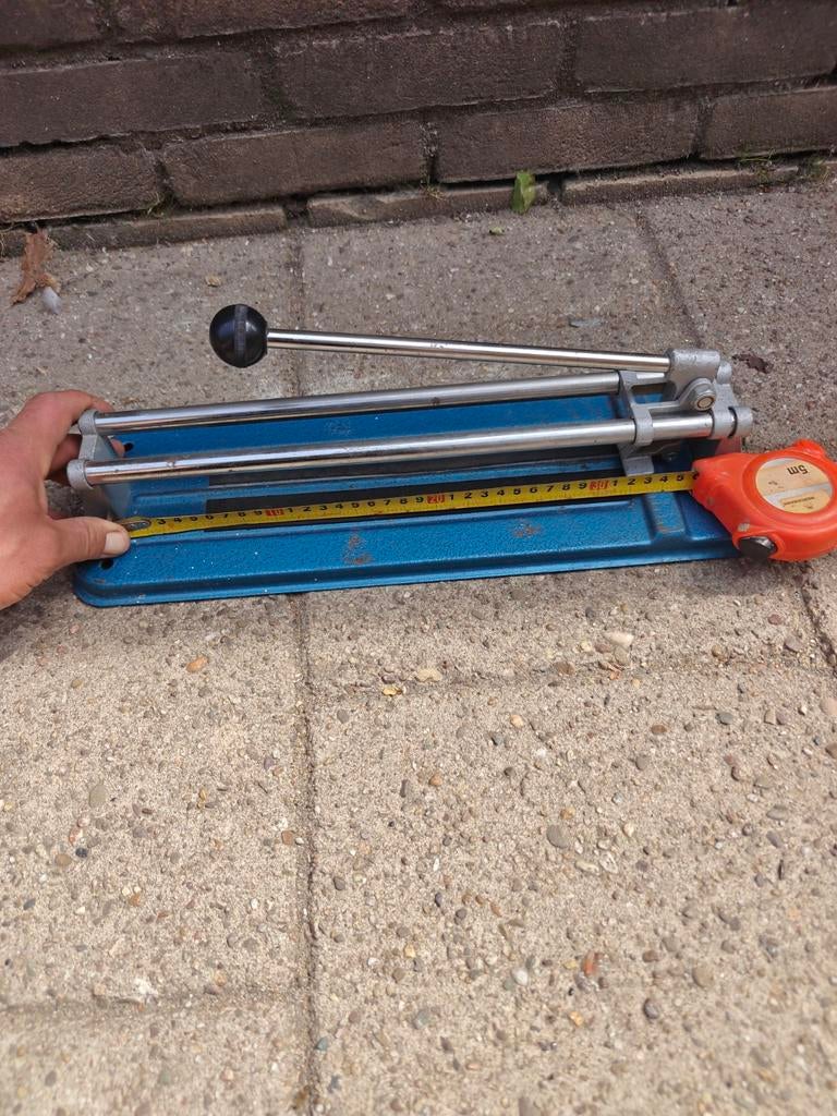 Tegelsnijder 30cm, Doe-het-zelf en Verbouw, Gereedschap | Handgereedschap, Ophalen of Verzenden