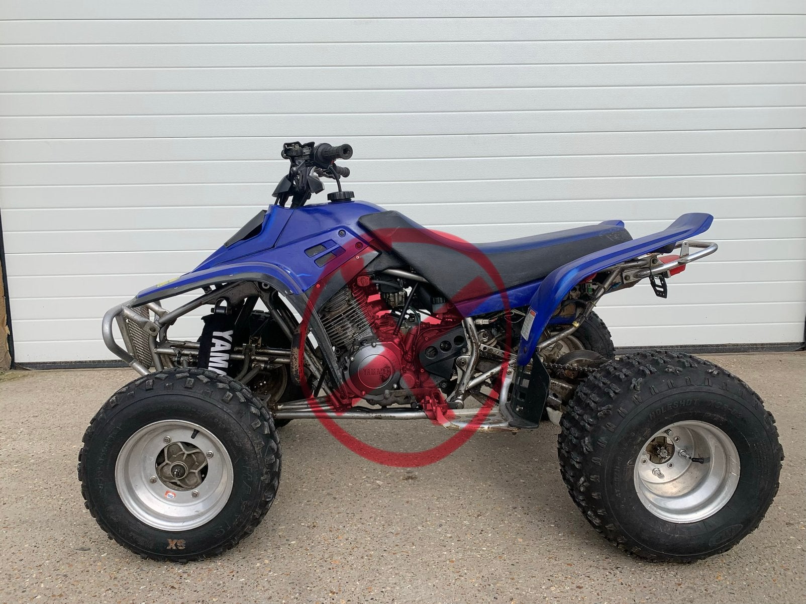 Warrior 350 onderdelen, Ophalen, Gebruikt