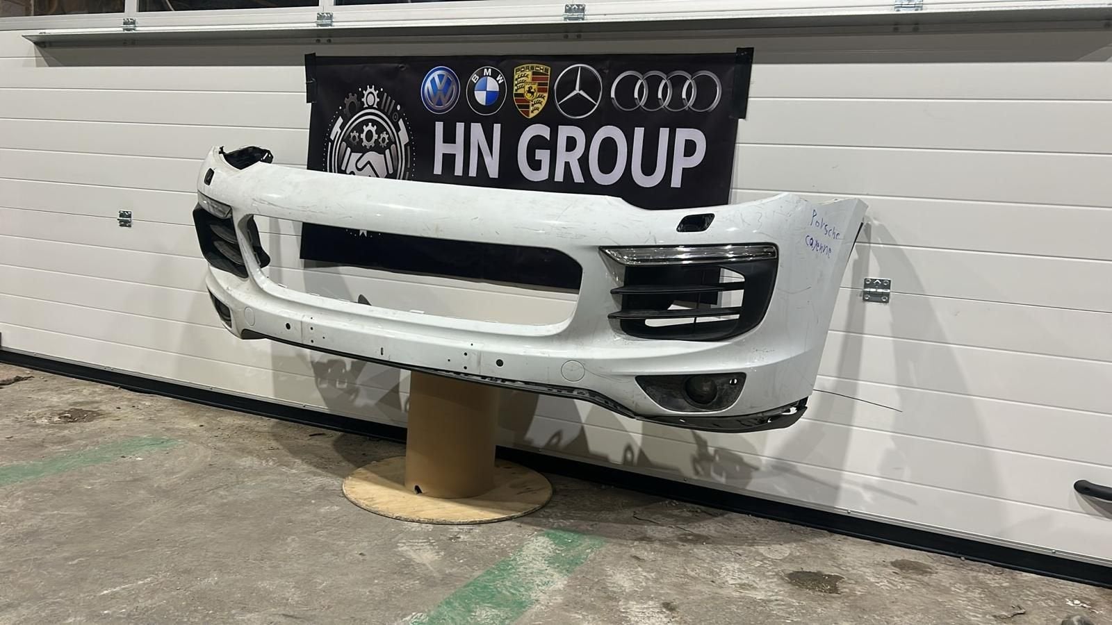 Porsche Cayenne (E3) ORIGINELE SportDesign voorbumper, Auto-onderdelen, Gebruikt, -, Voor, -