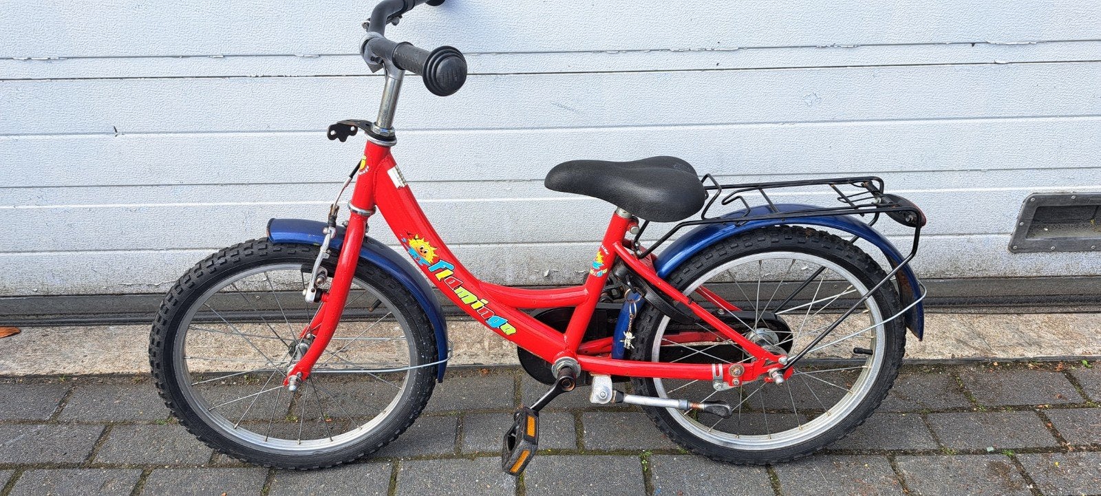 Mooie 28 inch Popal Flamingo kinderfiets., Ophalen, Terugtraprem, Popal, Minder dan 16 inch