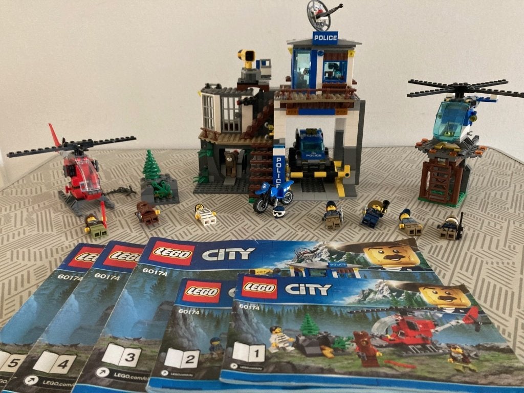 Lego City 60174 bergpolitie, Kinderen en Baby's, Ophalen, City, Lego, Inclusief instructies