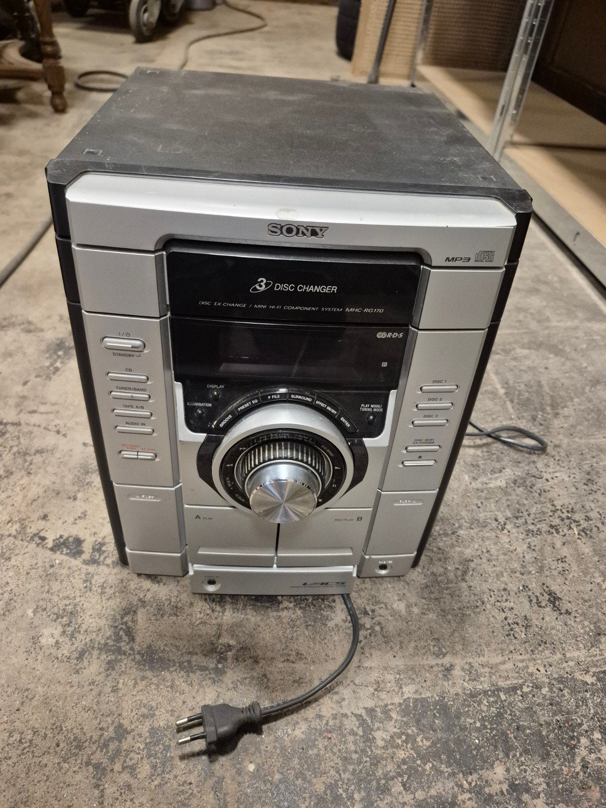 Sony MHC-RG170 Compact Disc Deck Receiver - Gebruikt, Ophalen, Gebruikt, Sony, MP3-aansluiting