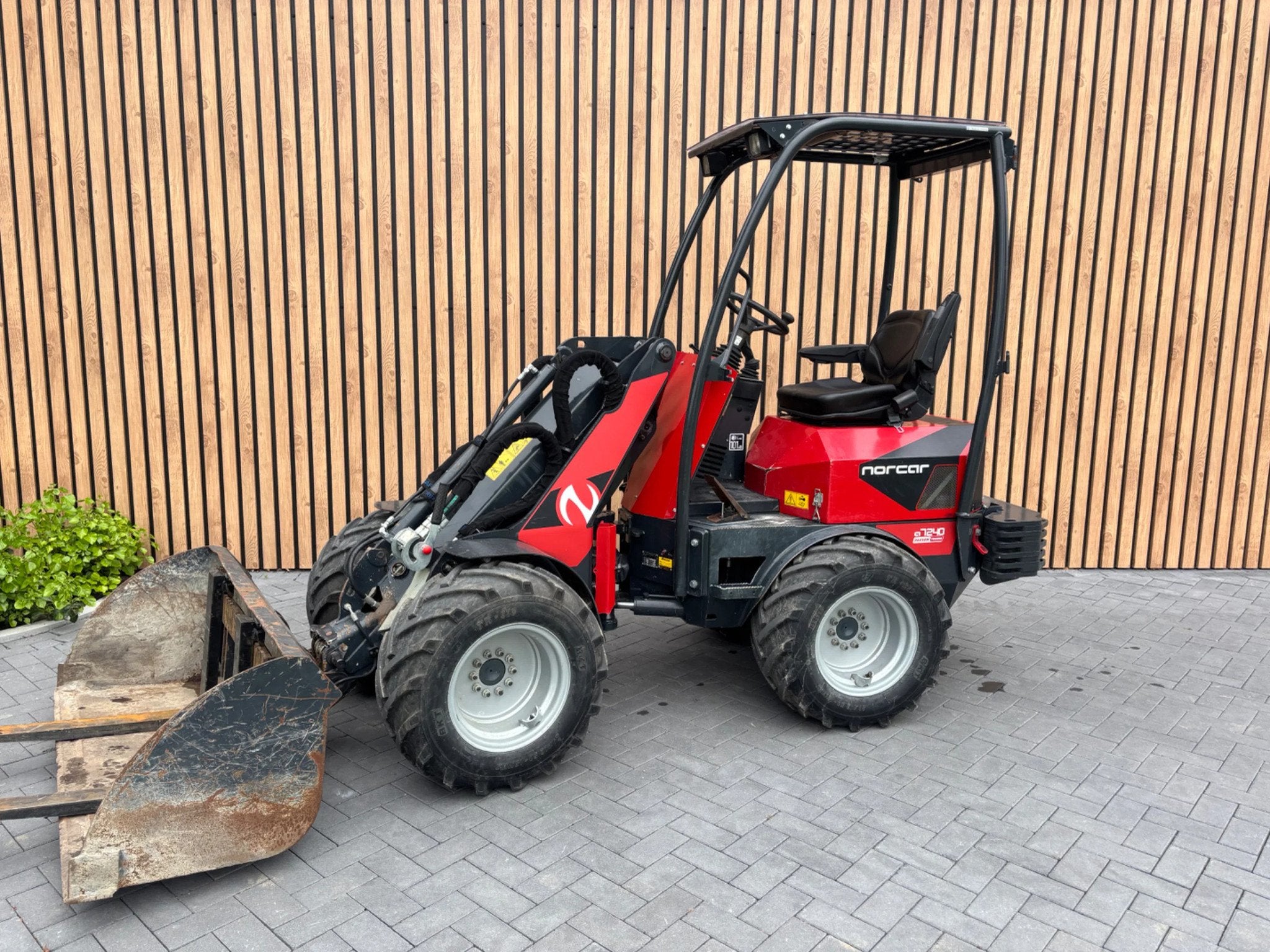NORCAR A7240 telescoop shovel (bj 2021), Wiellader of Shovel