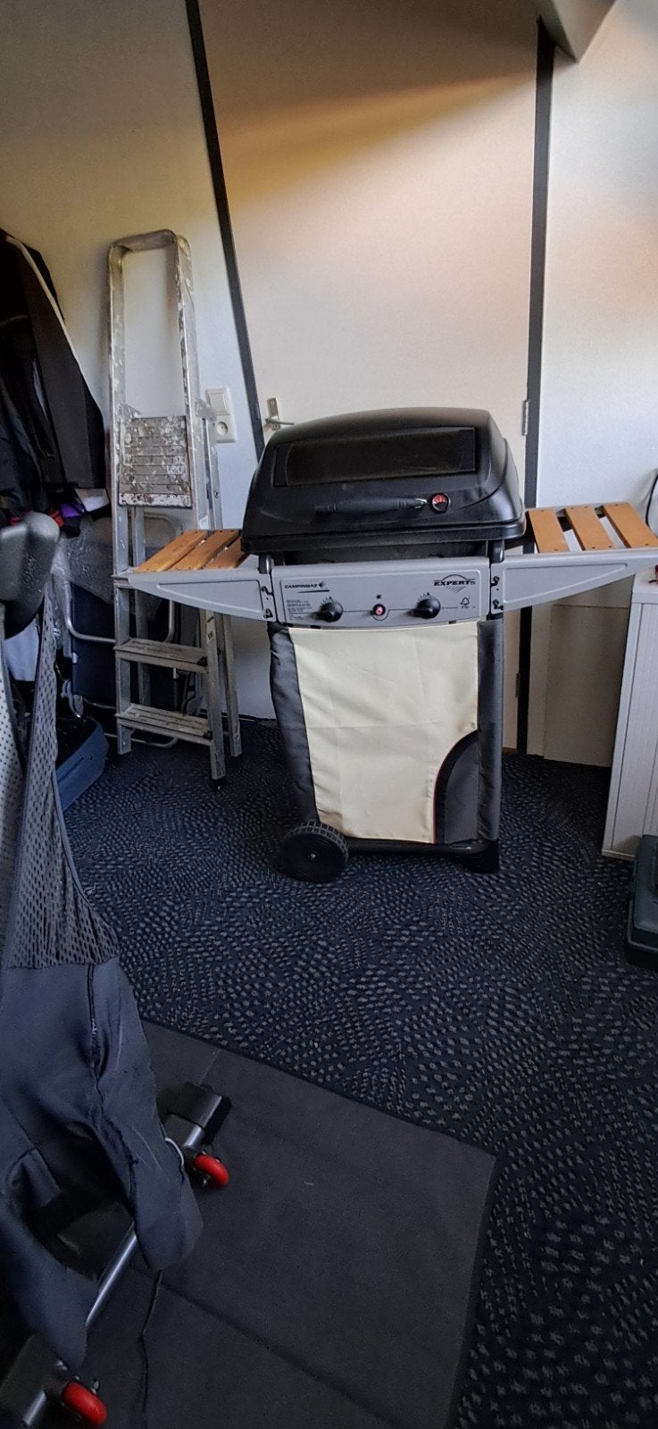 Campingaz Expert 2 Plus BBQ op gas met lavastenen, Ophalen
