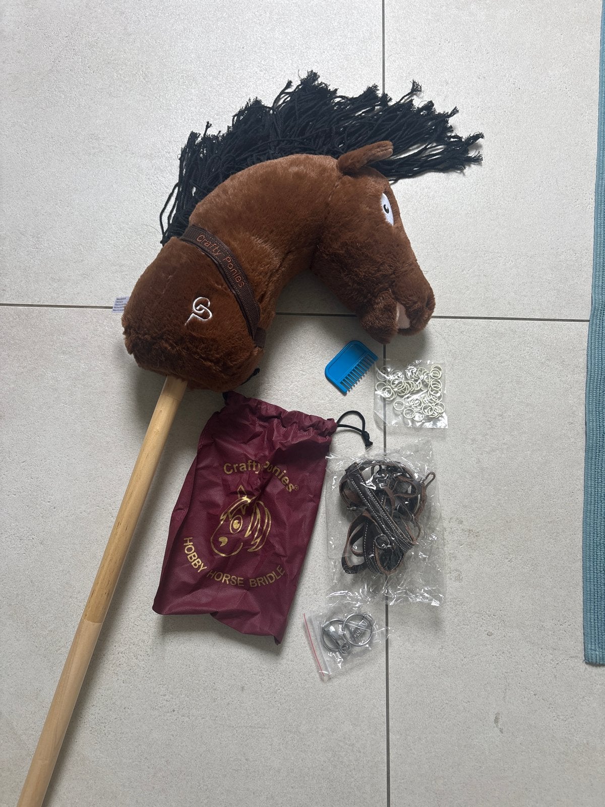 Crafty Ponies Hobby Horse met accessoires en stal, Ophalen of Verzenden, Nieuw, Jongen of Meisje