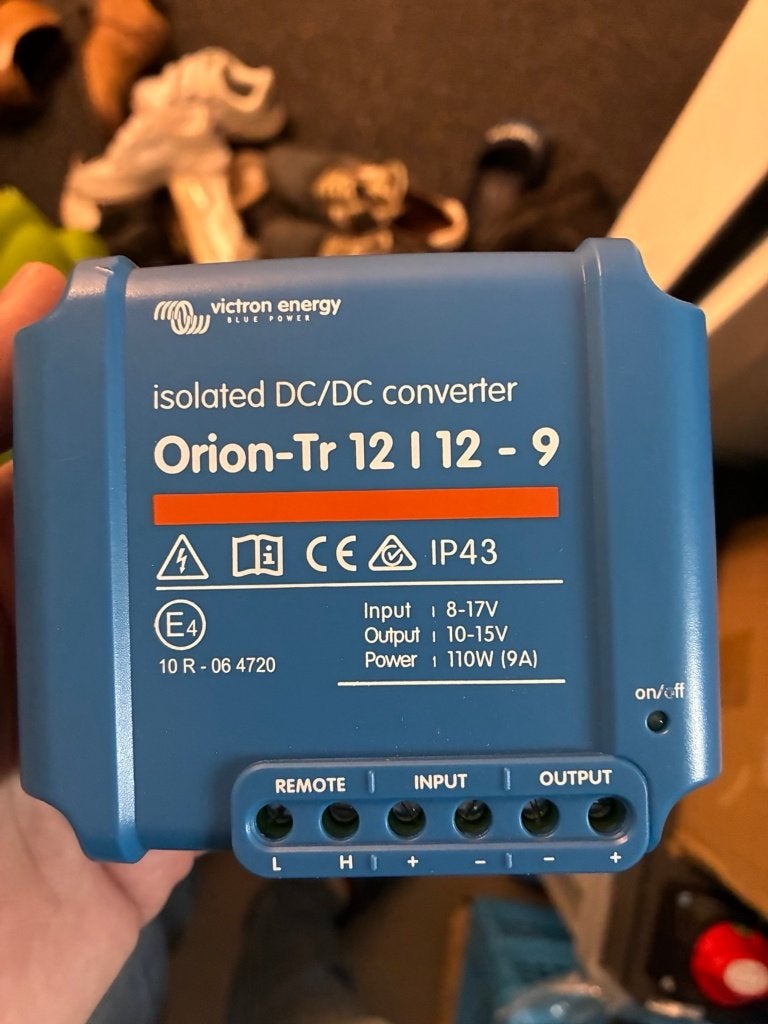 Victron Energy Orion-Tr 12 | 12 - 9 DC/DC omvormer - nieuw, Nieuw