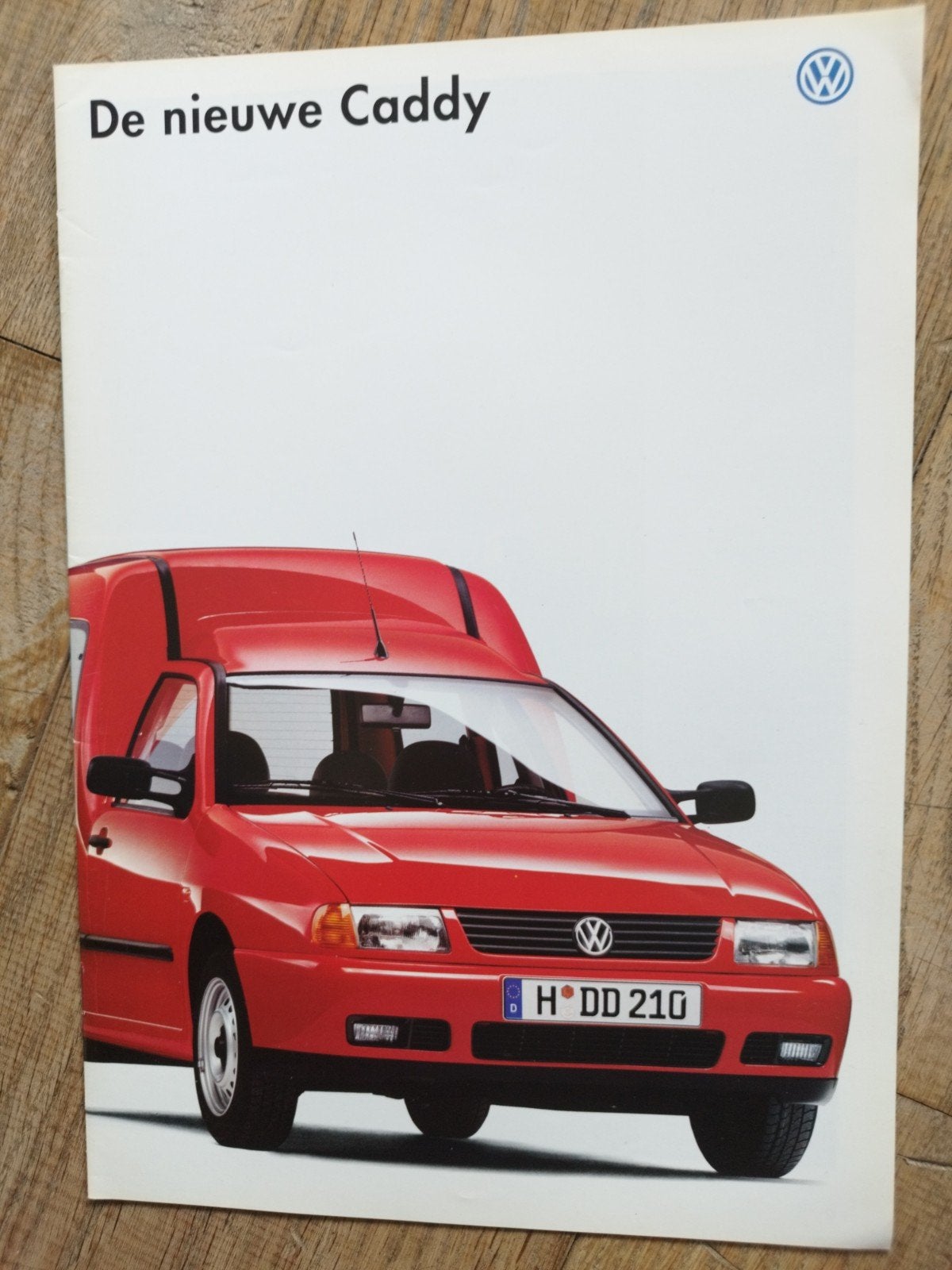 Volkswagen Caddy Brochure 1995 - De Nieuwe Caddy, Gelezen, Volkswagen, Ophalen of Verzenden, Volkswagen