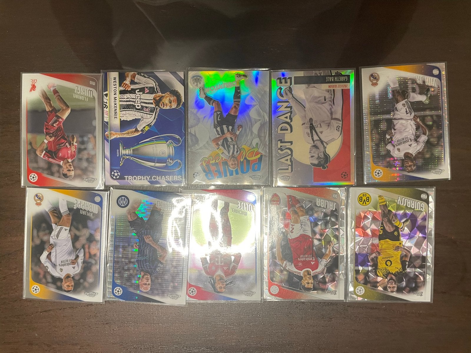 Topps Chrome Champions League Voetbal Kaarten Collectie, Verzamelen, Ophalen of Verzenden, Zo goed als nieuw, Buitenlandse clubs