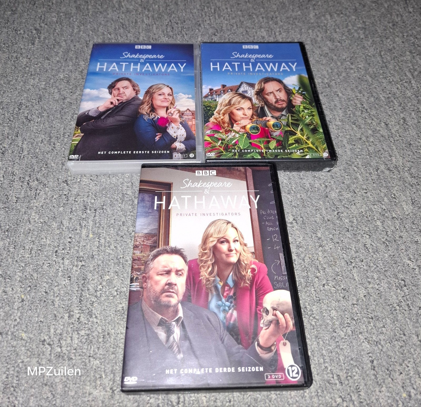 Shakespeare & Hathaway  .. seizoen 1-3, Cd's en Dvd's, Ophalen of Verzenden, Nieuw in verpakking, Vanaf 12 jaar, Nederlands
