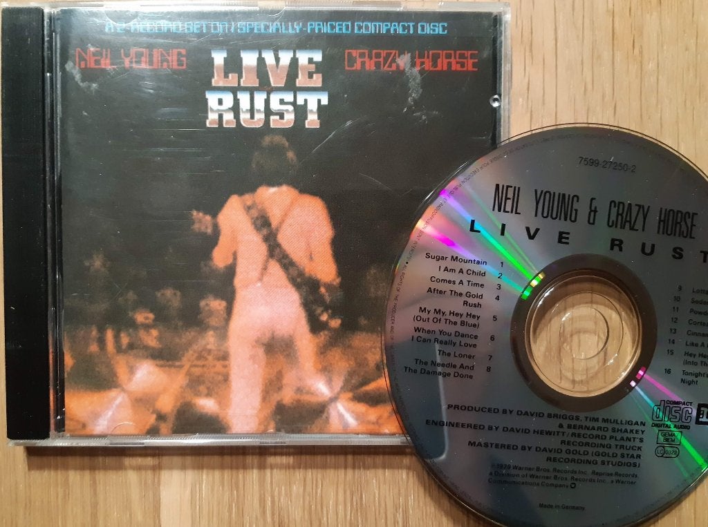 NEIL YOUNG & CRAZY HORSE - Live rust ( CD ), Ophalen of Verzenden, Zo goed als nieuw, Classic Rock