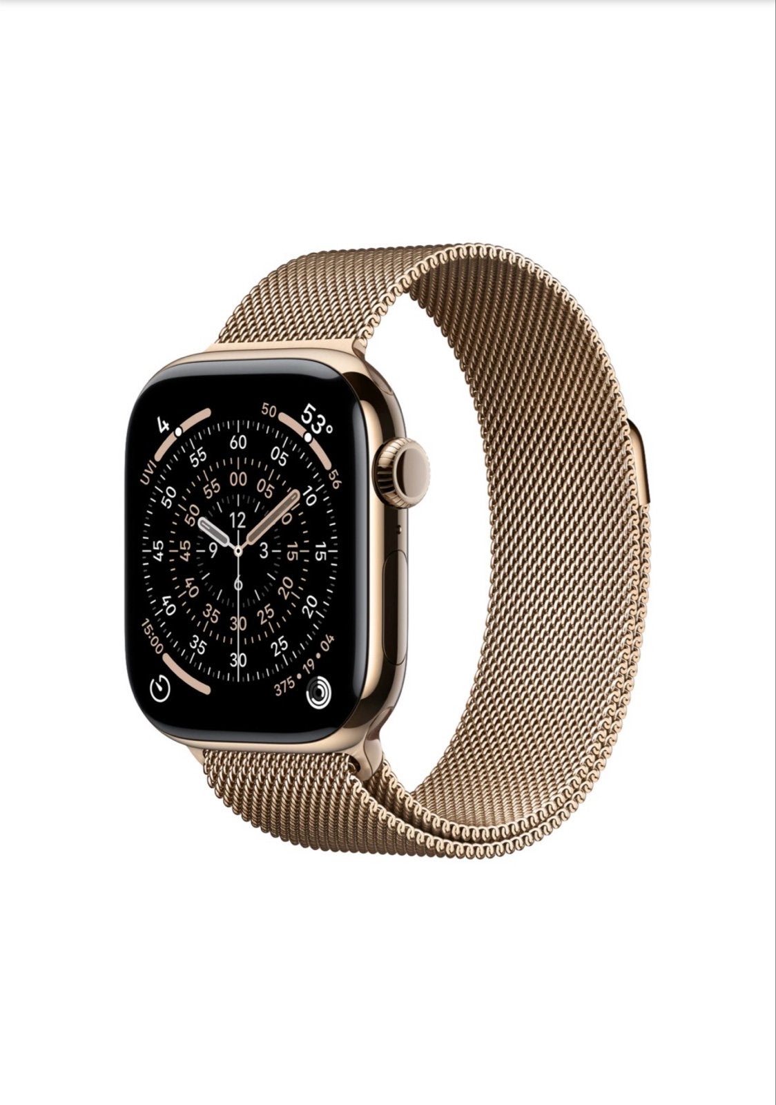 Apple Watch Series 11 Titanium 42mm Goud - Nieuw in doos, Ophalen, Nieuw, IOS
