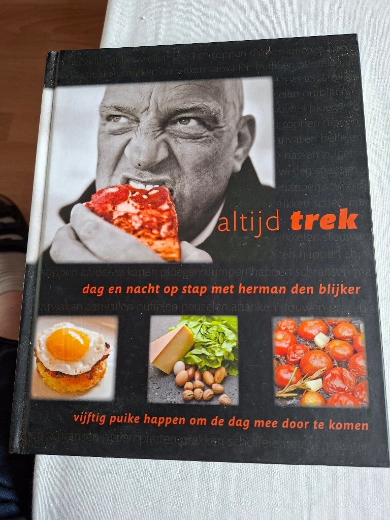 Herman den Blijker & Jaap van Rijn, altijd trek, Boeken, Ophalen of Verzenden, Zo goed als nieuw, Nederland en België