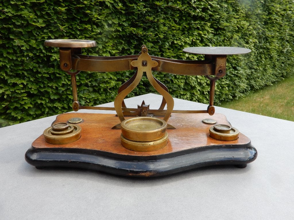 Antieke briefweegschaal, Antiek en Kunst, Ophalen
