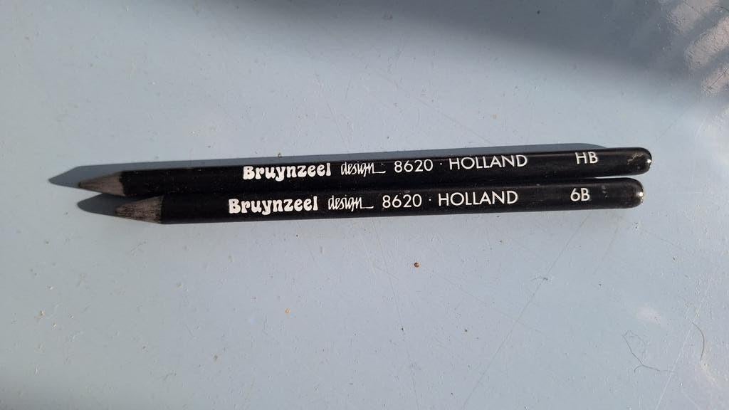 Bruynzeel Potloden - 6B en HB, Ophalen of Verzenden, Gebruikt, Potlood of Stift