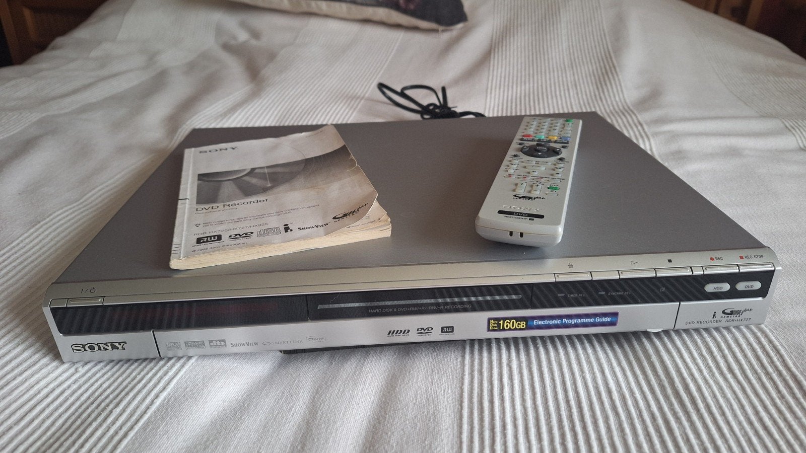 Sony - DVD harddisk  Recorder (160 GB) RDR-HX727.