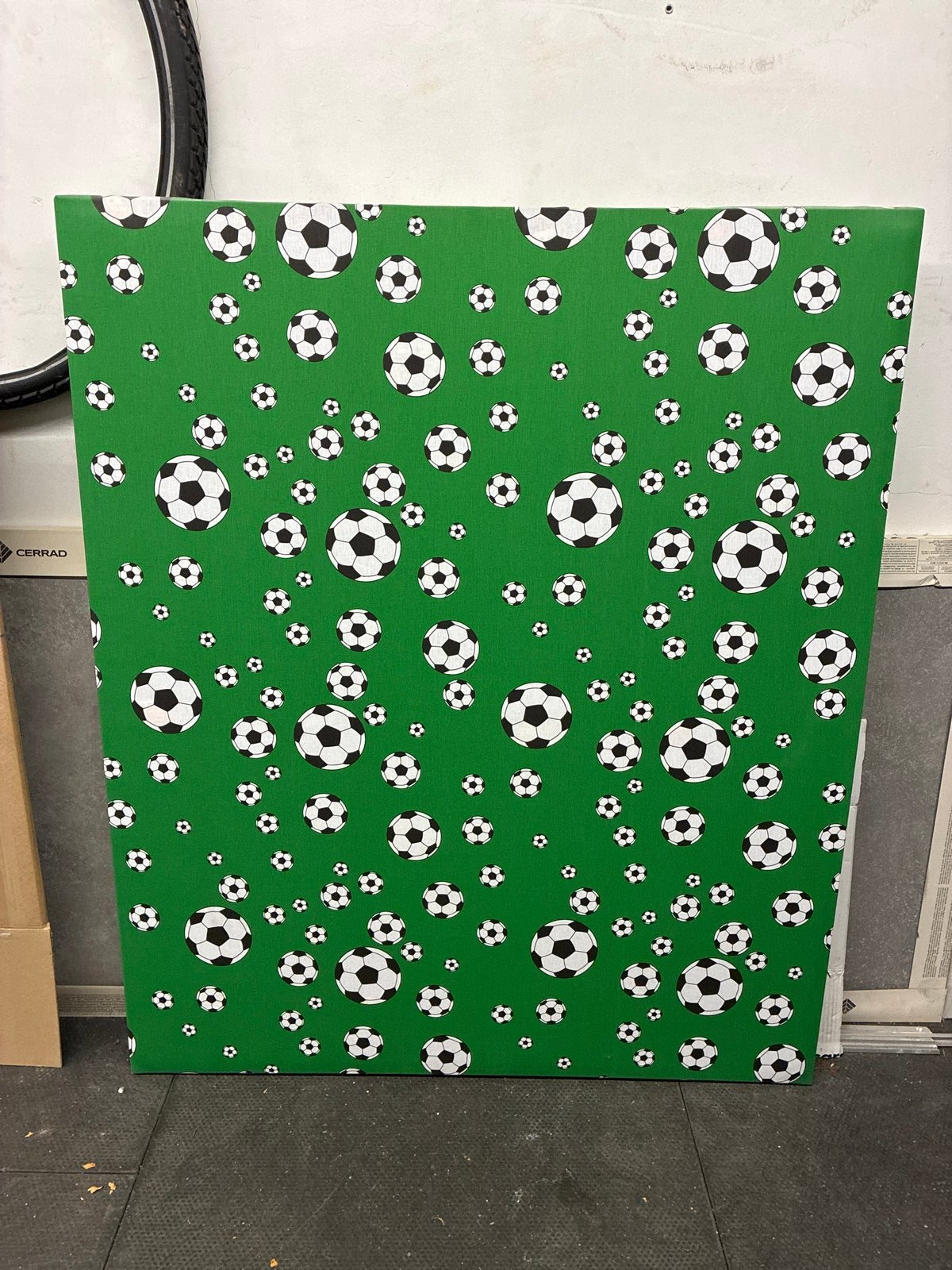 Akoestisch wandpaneel 100x120cm - Geluidsabsorberend, Gebruikt, 120 cm, Wandbord of Wandpaneel, 100 cm