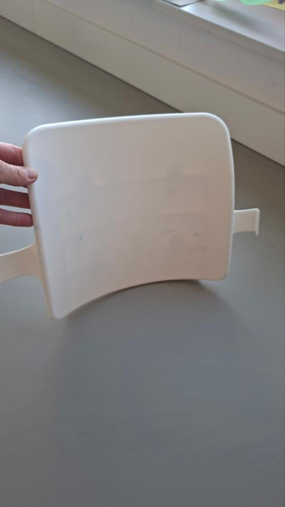 Stokke Tripp Trapp Baby Set en Ukje Kussen (Giraffe), Ophalen of Verzenden, Gebruikt, Meegroeistoel