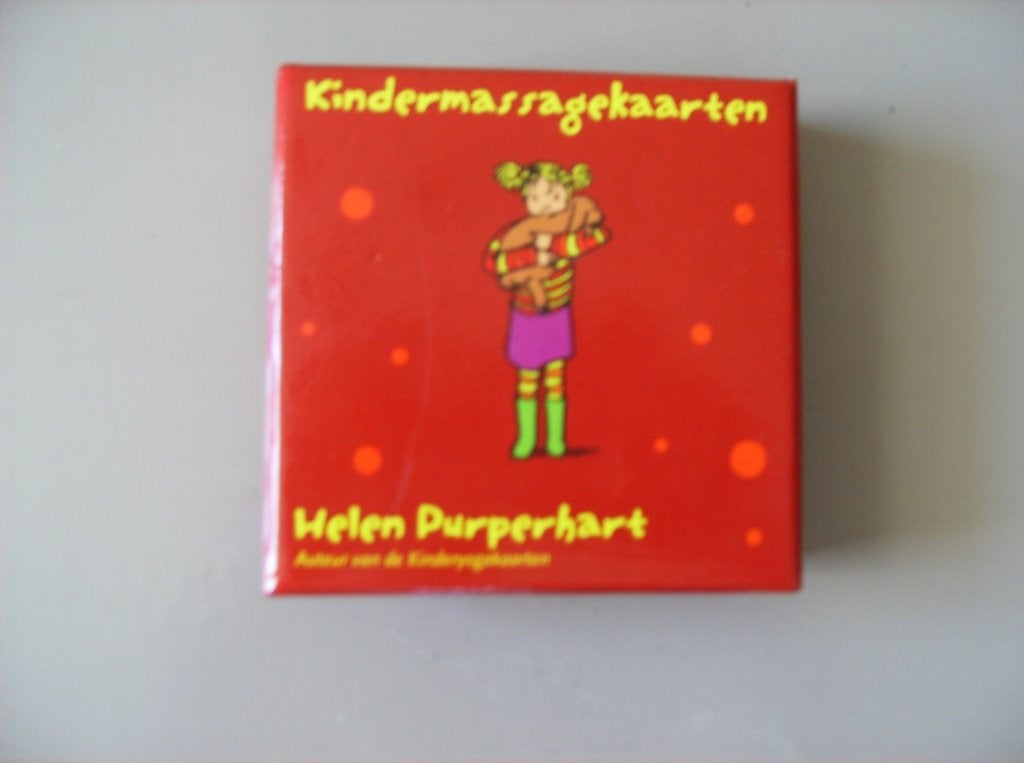 KINDERMASSAGE KAARTEN, HELEN PURPERHART, NIEUWSTAAT, Spiritualiteit algemeen, Overige typen, Ophalen of Verzenden, Zo goed als nieuw