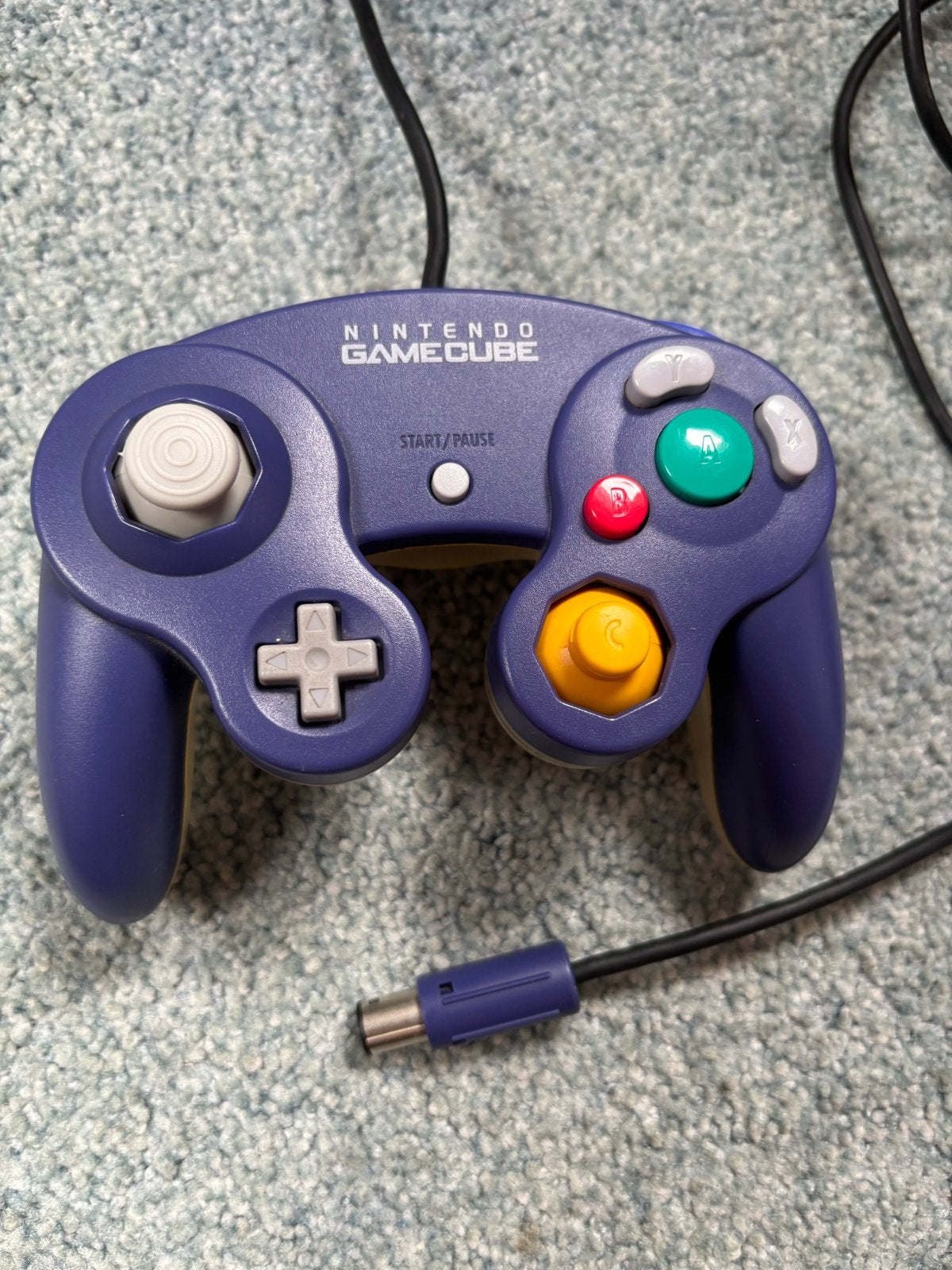 Nintendo GameCube Controller - Paars / Transparant, Spelcomputers en Games, 1 speler, _, _, Ophalen of Verzenden