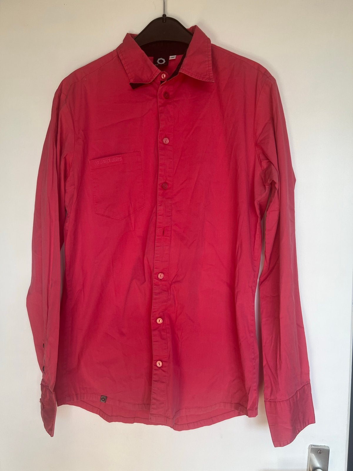 Mooie overhemd van Gsus Industries, Ophalen of Verzenden, Zo goed als nieuw, Roze, Halswijdte 39/40 (M)