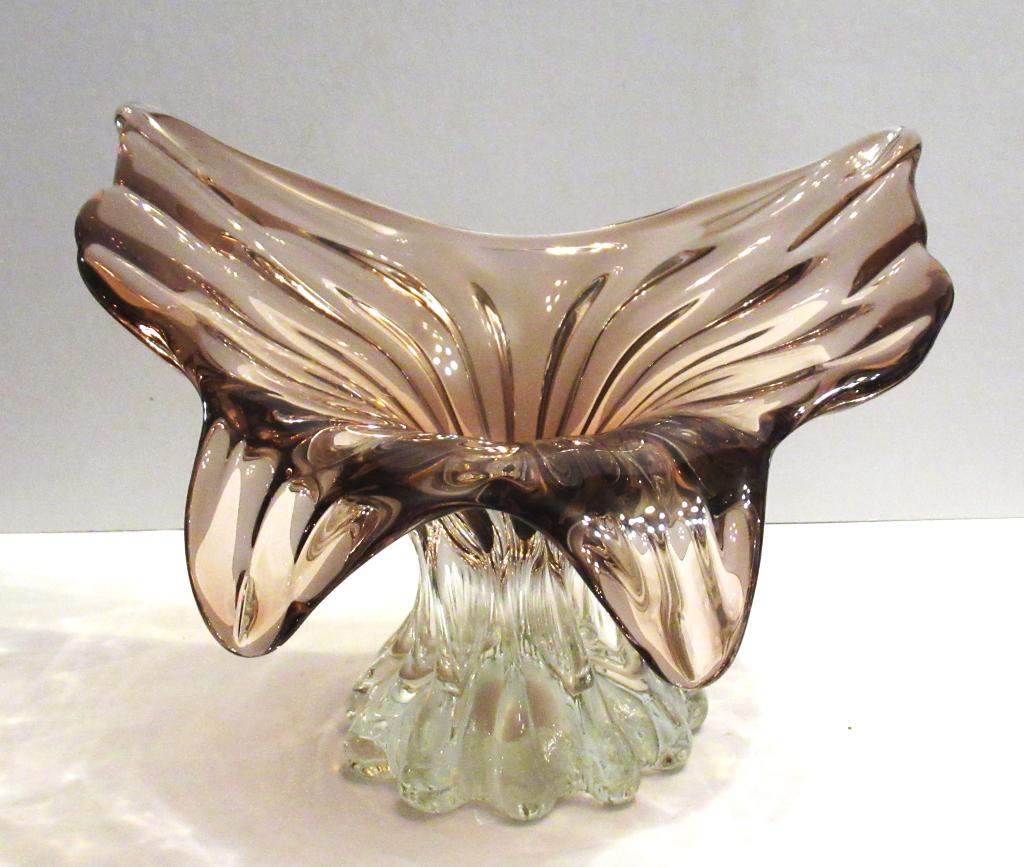 Murano Art Glas decoratieve fruitschaal., Ophalen of Verzenden