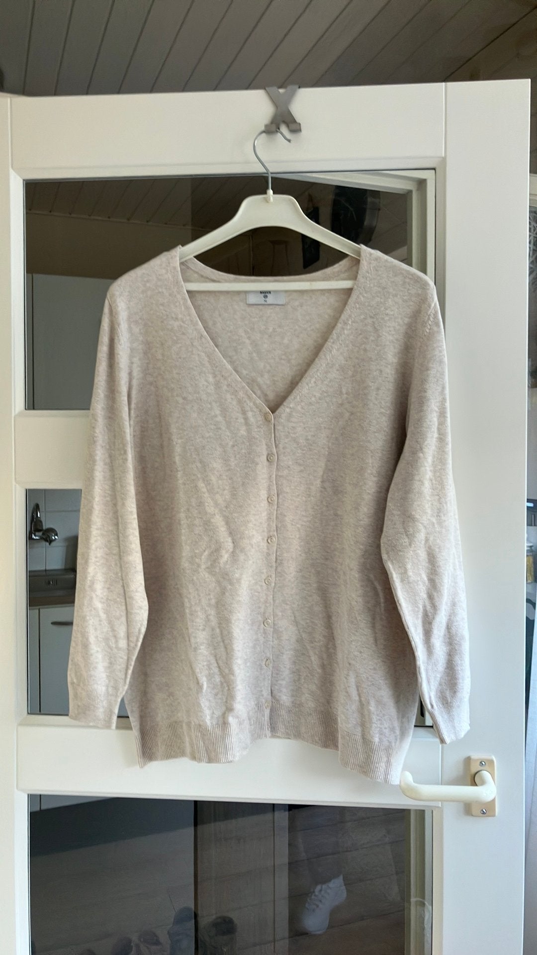 C&A beige vest mt XL, Kleding | Dames, Ophalen of Verzenden, Zo goed als nieuw, Maat 46/48 (XL) of groter, Beige