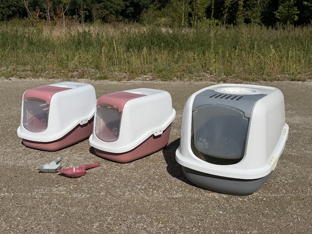 kattenbakken, Ophalen, Zo goed als nieuw, Gesloten