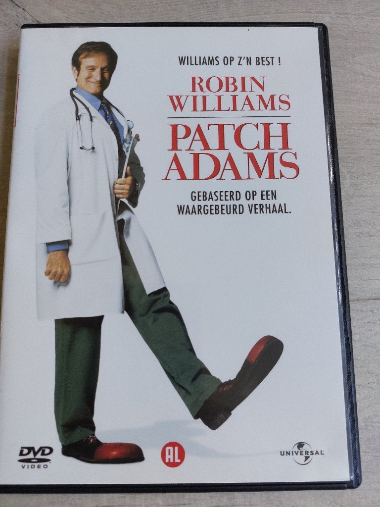 DVD Patch Adams (1998) Robin Williams, Cd's en Dvd's, Ophalen, Engels, Alle leeftijden, Nederlands