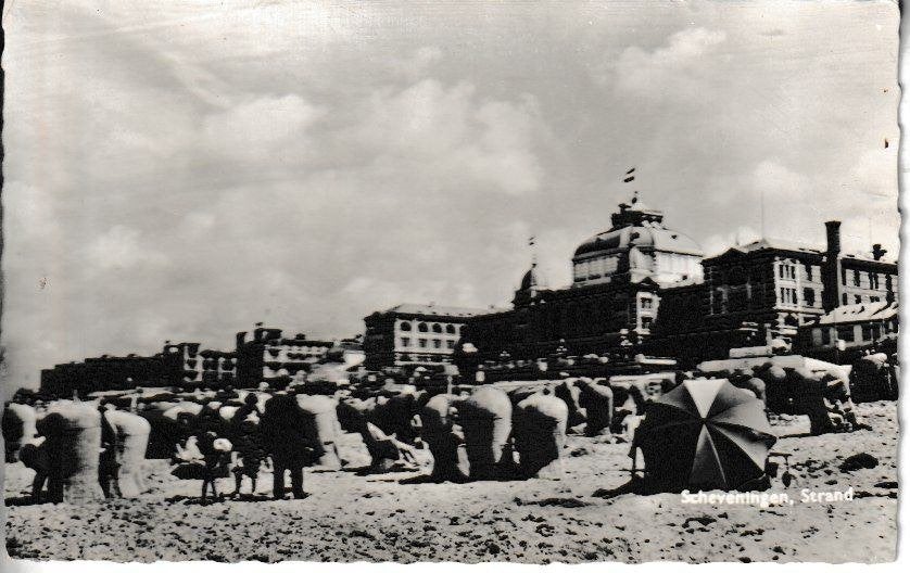 SCHEVENINGEN - STRAND, Ophalen of Verzenden, 1960 tot 1980, Gelopen, Zuid-Holland