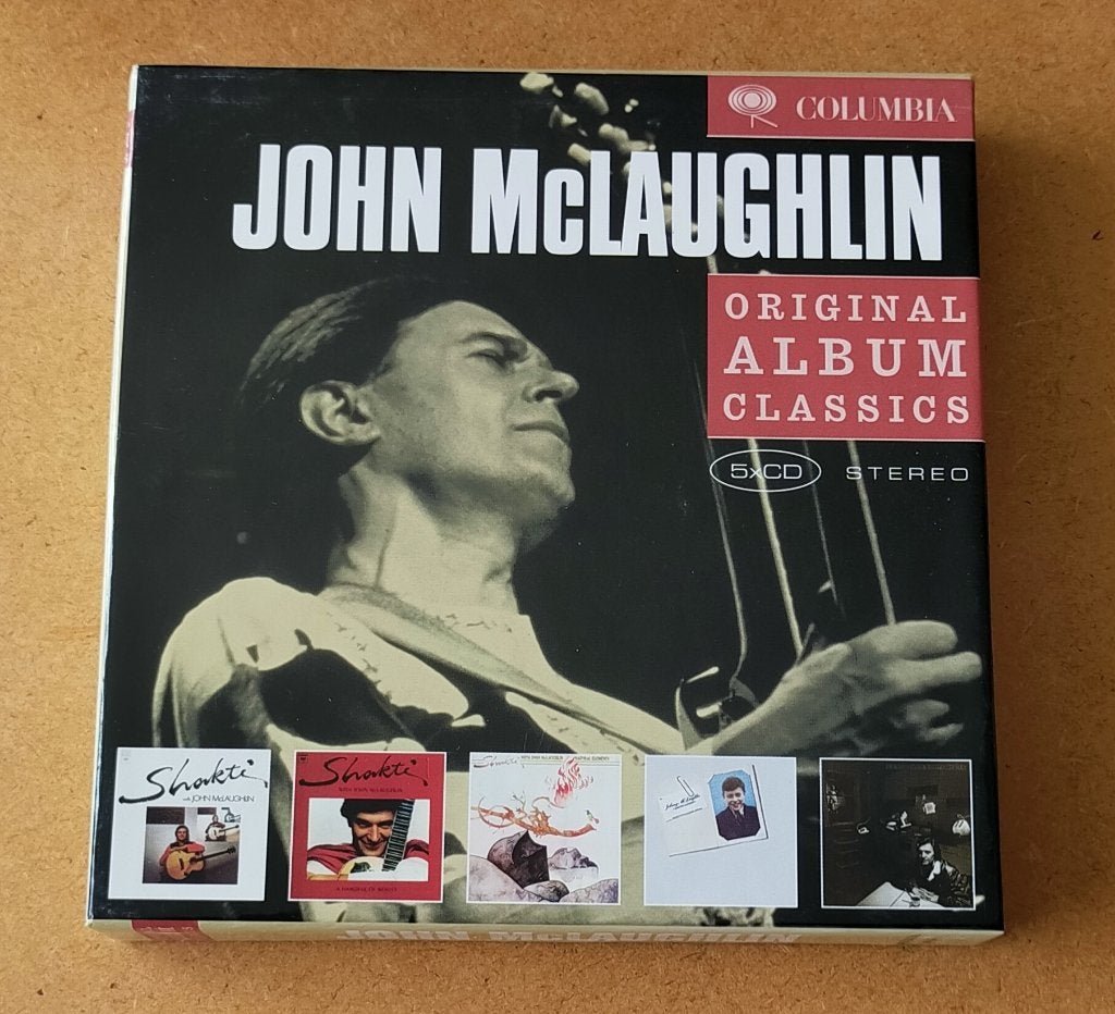 John McLaughlin - Original Album Classics 5CD 2007, Ophalen of Verzenden, Zo goed als nieuw, Jazz, Album