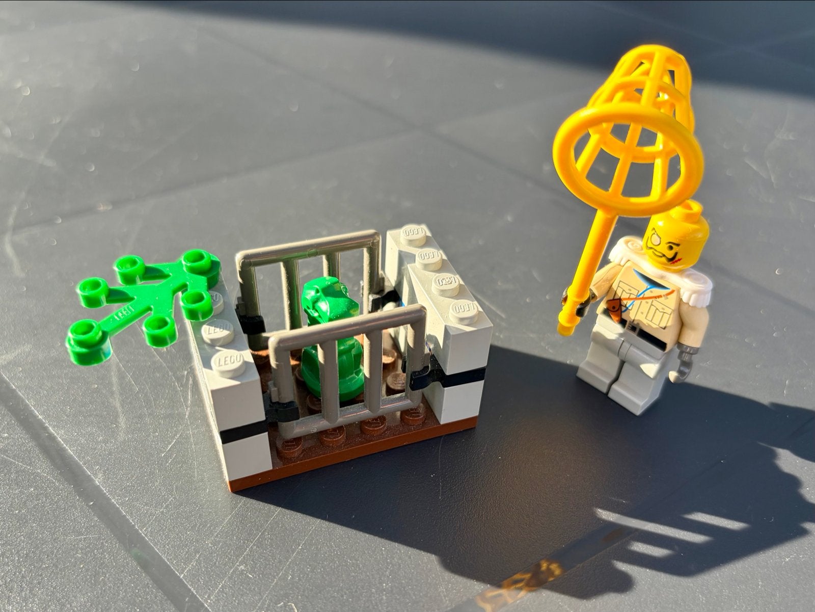 Retro Lego set 5914 Sam Sanister & Baby T-rex (mist hoedje), Inclusief minifiguren, Gebruikt, Overige thema's, Lego