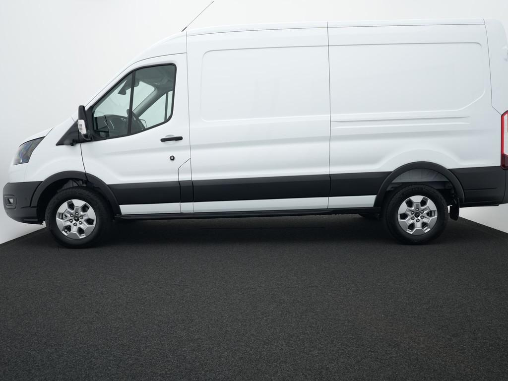 Ford Transit 350 2.0 L3H2 Trend RWD | 3500 kg trekgewicht |, Automaat, 4 cilinders, Wit, Bedrijf