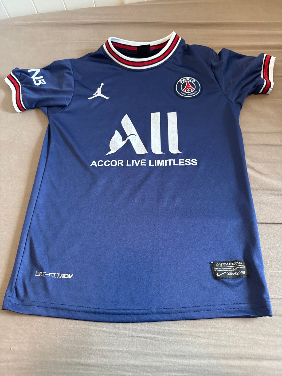 PSG Messi 30 voetbalshirt maat 152, Ophalen of Verzenden, Gebruikt, Jongen