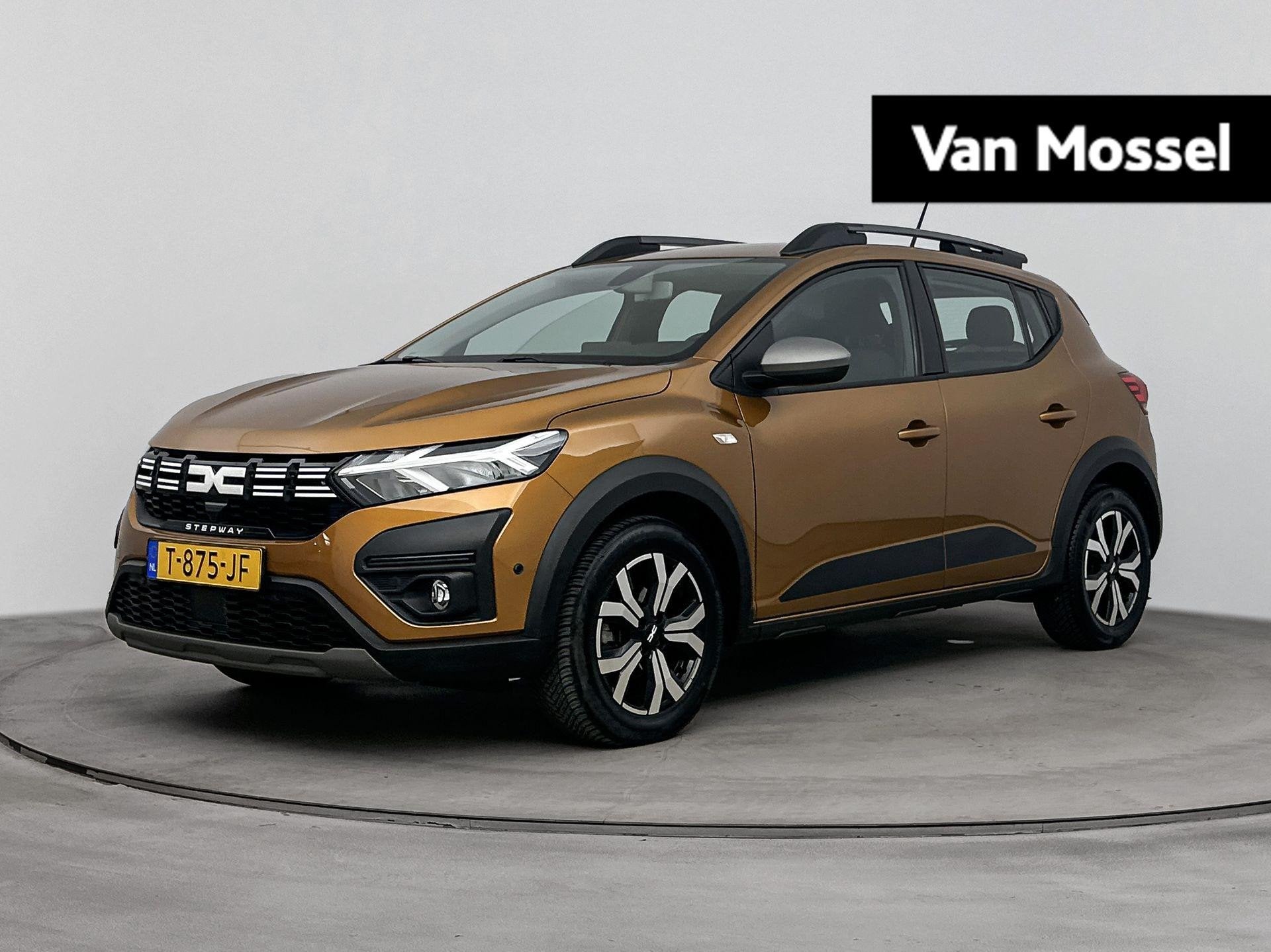 Dacia Sandero Stepway 1.0 TCe ECO-G Expression 100PK | Navig, Auto's, Gebruikt, Euro 6, Overige kleuren, 610 kg