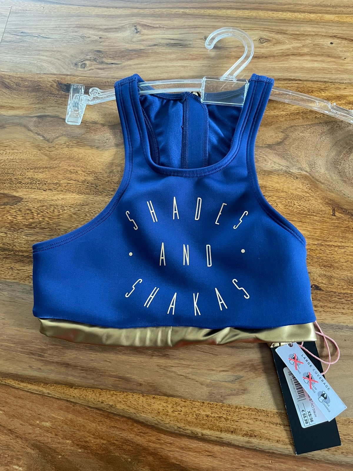 Roxy bikini top maat xs, Verzenden, Nieuw, Blauw, Overige typen