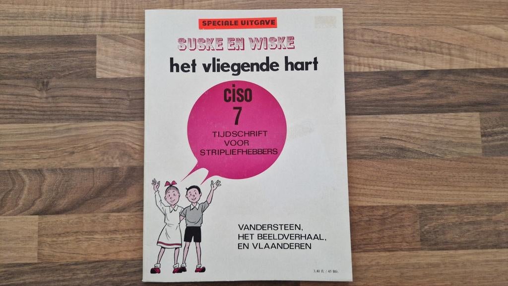 CISO 7 Speciale Uitgave: Het Vliegende Hart (1971), Eén stripboek, Ophalen of Verzenden, Zo goed als nieuw