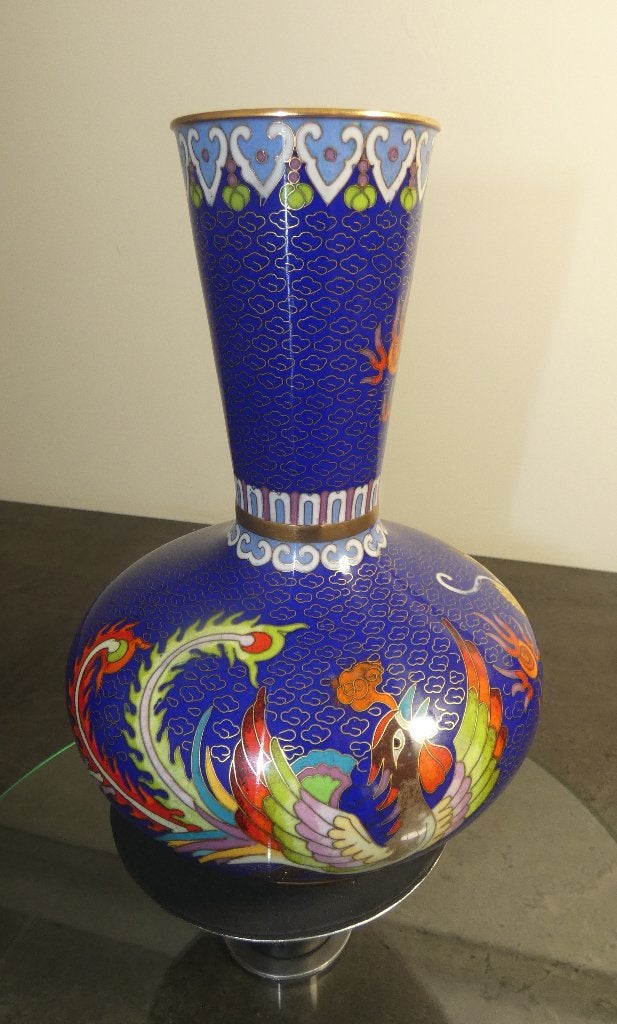 Cloisonne vaas [2024], Ophalen of Verzenden