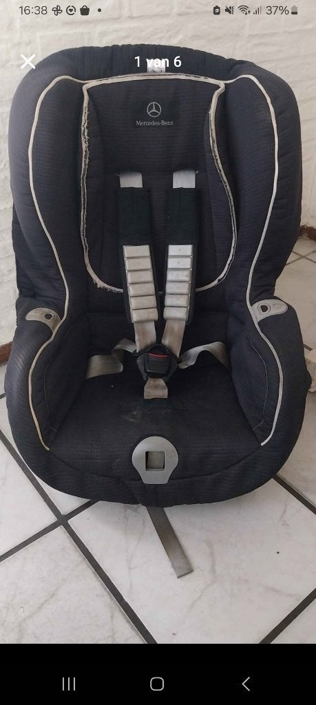 Mercedes Benz autostoel isofix, Gebruikt, Slaapstand, Isofix, Ophalen
