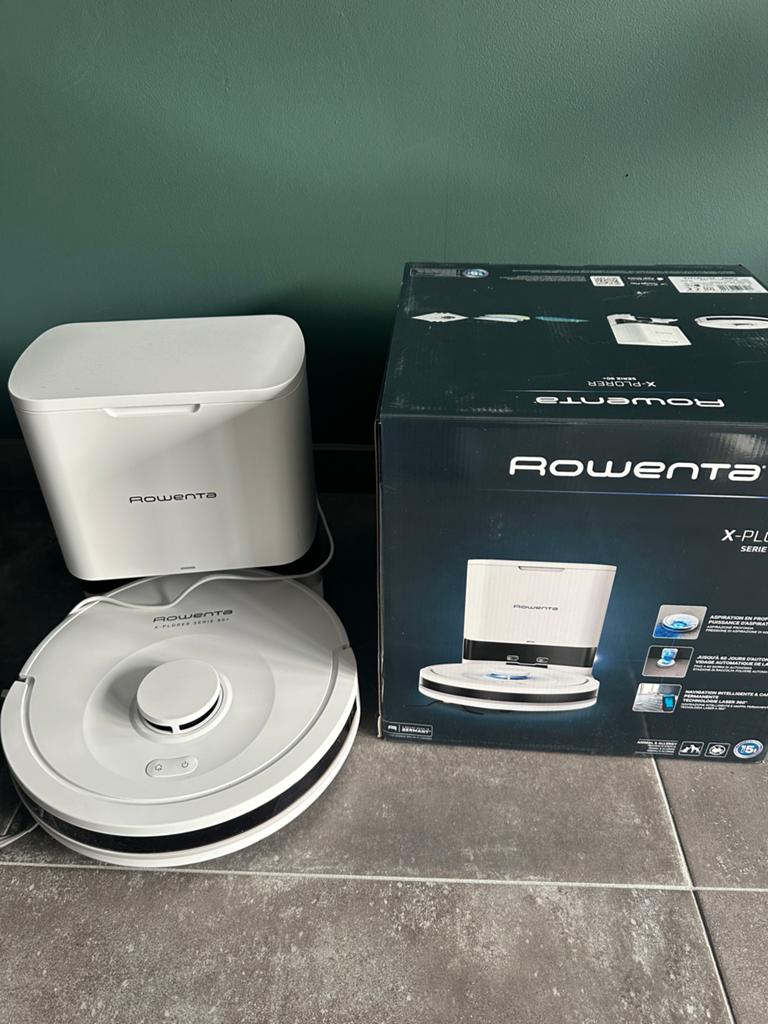 Rowenta X-Plorer Serie 90+ RR8797 Robotstofzuiger met dweil, Witgoed en Apparatuur, Stofzuigers, Rowenta, Stille werking, Ophalen of Verzenden