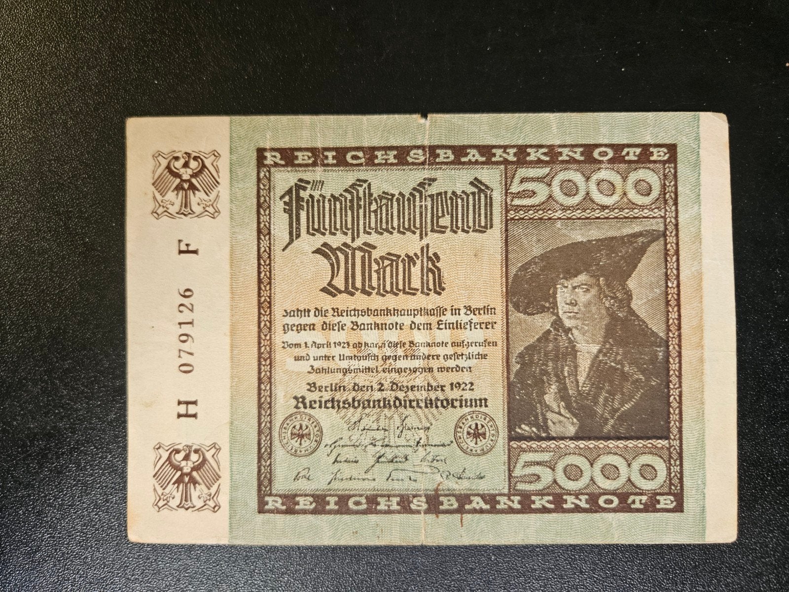 Duitsland pick 81a 1922, Ophalen of Verzenden, Duitsland, Los biljet