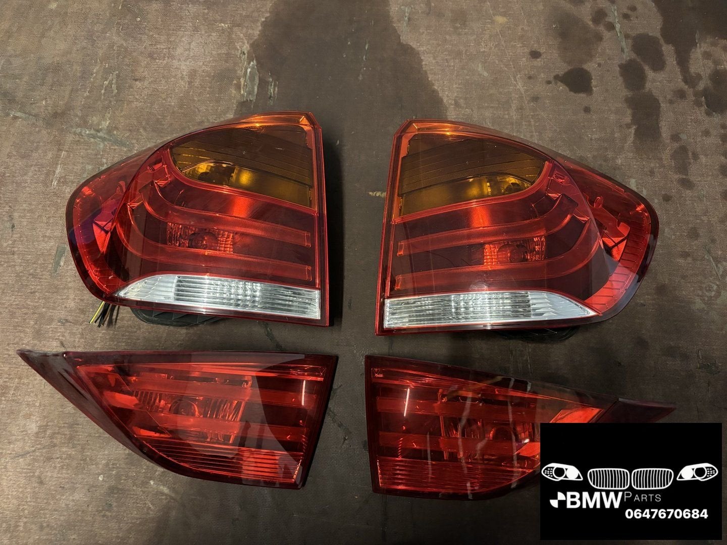 Set LED achterlicht Bmw X1 E84 LCI, Auto-onderdelen, Verlichting, BMW, Gebruikt, Ophalen of Verzenden