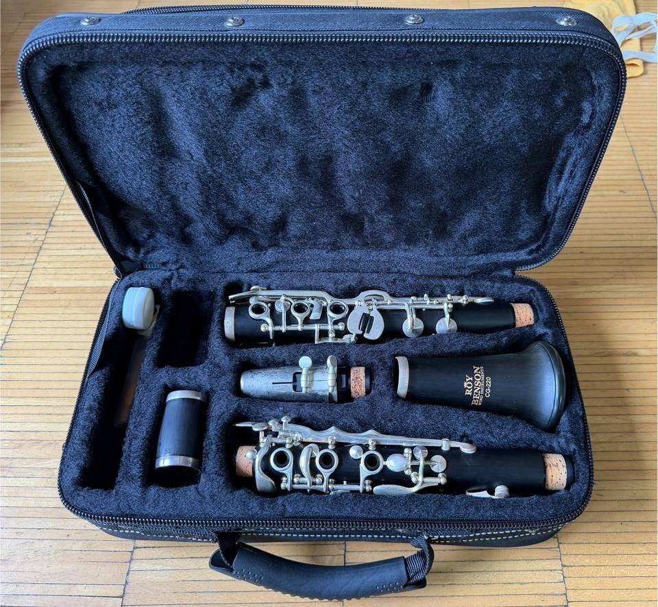 Roy Benson B-Klarinet CG-220, Muziek en Instrumenten, Blaasinstrumenten | Saxofoons, Ophalen of Verzenden, Zo goed als nieuw, Bariton