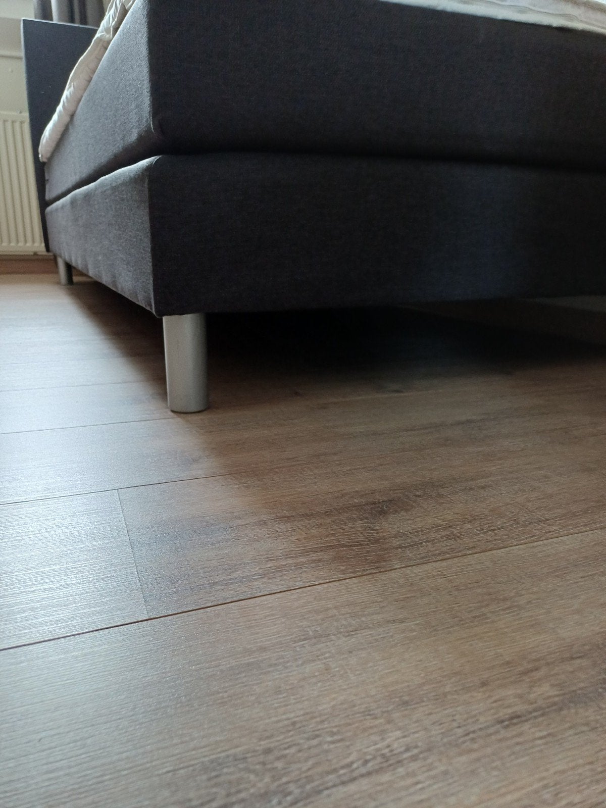 Eenpersoons boxspring met matras - Zo goed als nieuw, 90 cm, Eenpersoons, Ophalen of Verzenden, Zo goed als nieuw